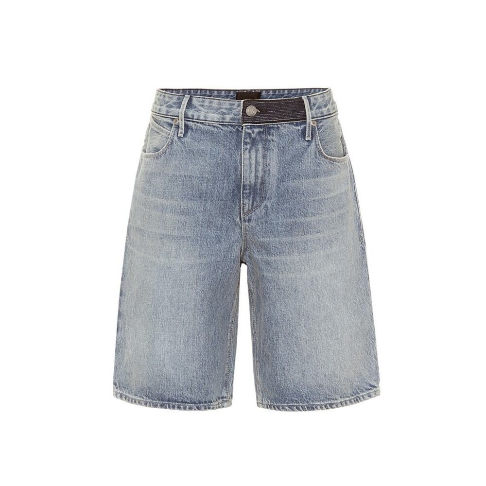 RtA Women Shorts Size 25 Jami bermuda Light Wash Mid Rise Denim cut off jeans
